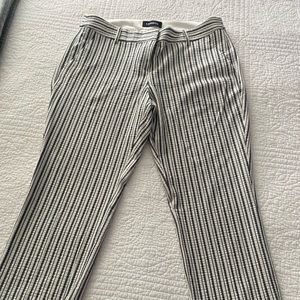 New seersucker Express ankle pants